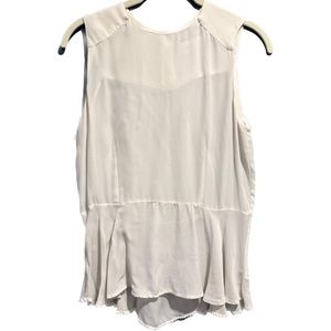 A.L.C. Silk Peplum Blouse